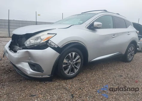2017 Nissan Murano Sv из США, поврежденный, VIN 5N1AZ2MG3HN129048